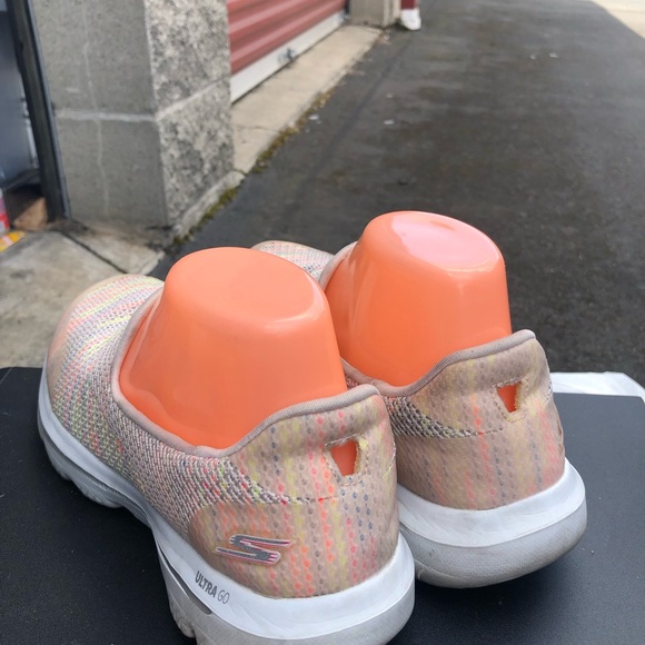 Skechers 15758 Womens Go Walk Evolution Slip On Multicolor Shoes Size 8 - Picture 9 of 12